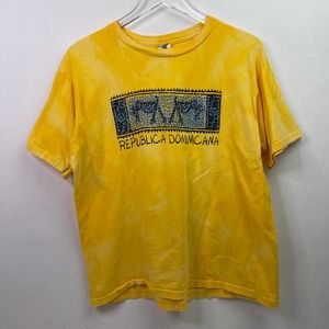 Vintage Dominicana Dominican Republic Caribbean Souvenir T-shirt — Medium/Large
